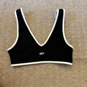 SET Active Contrast Dip Bra